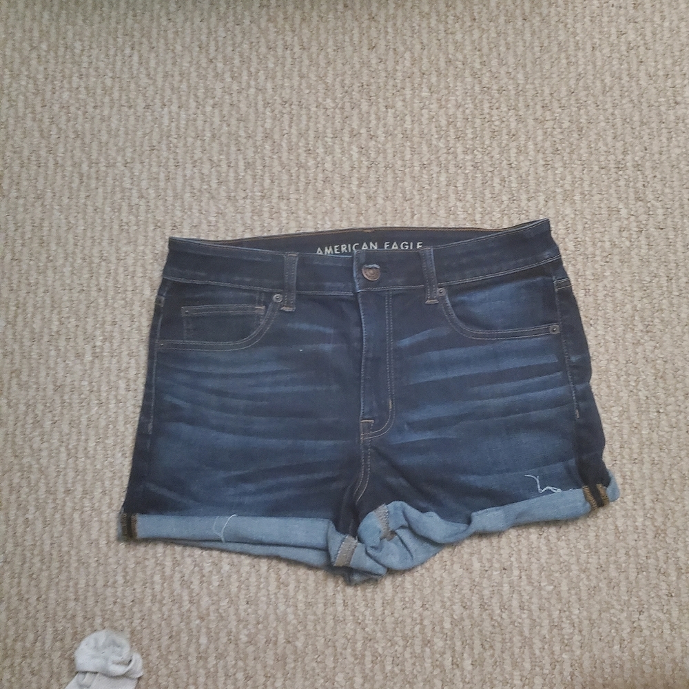 American Eagle next level stretch hi-rise shortie